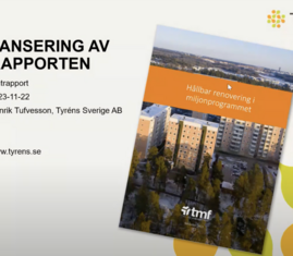 Rapport, hållbar renovering
