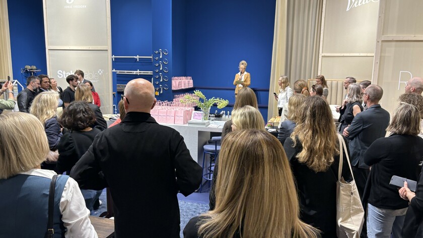Invigning av den svenska paviljongen. 