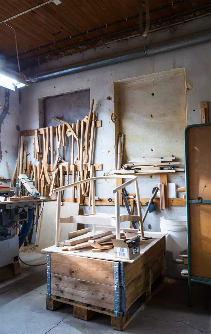 Likt många andra möbeltillverkare i Tibro fokuserar Stolfabriken på produktion för offentliga miljöer.