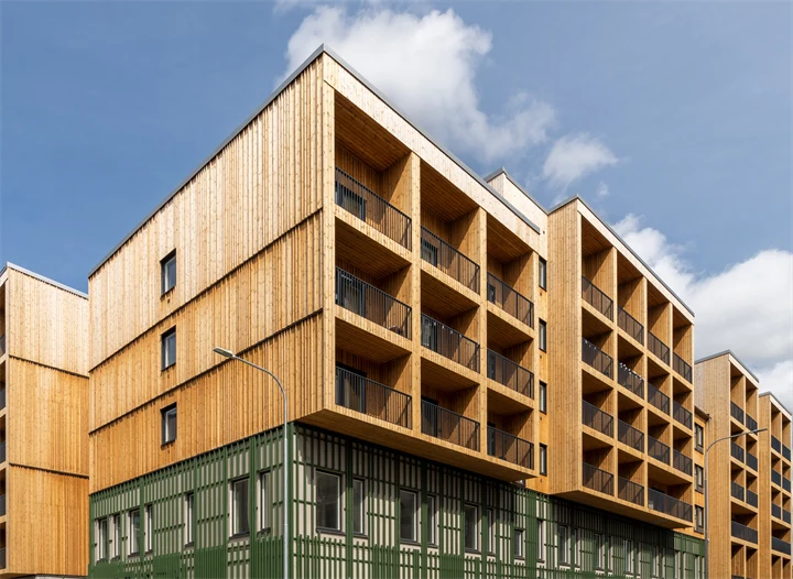 Hus med trästomme - Moelven.