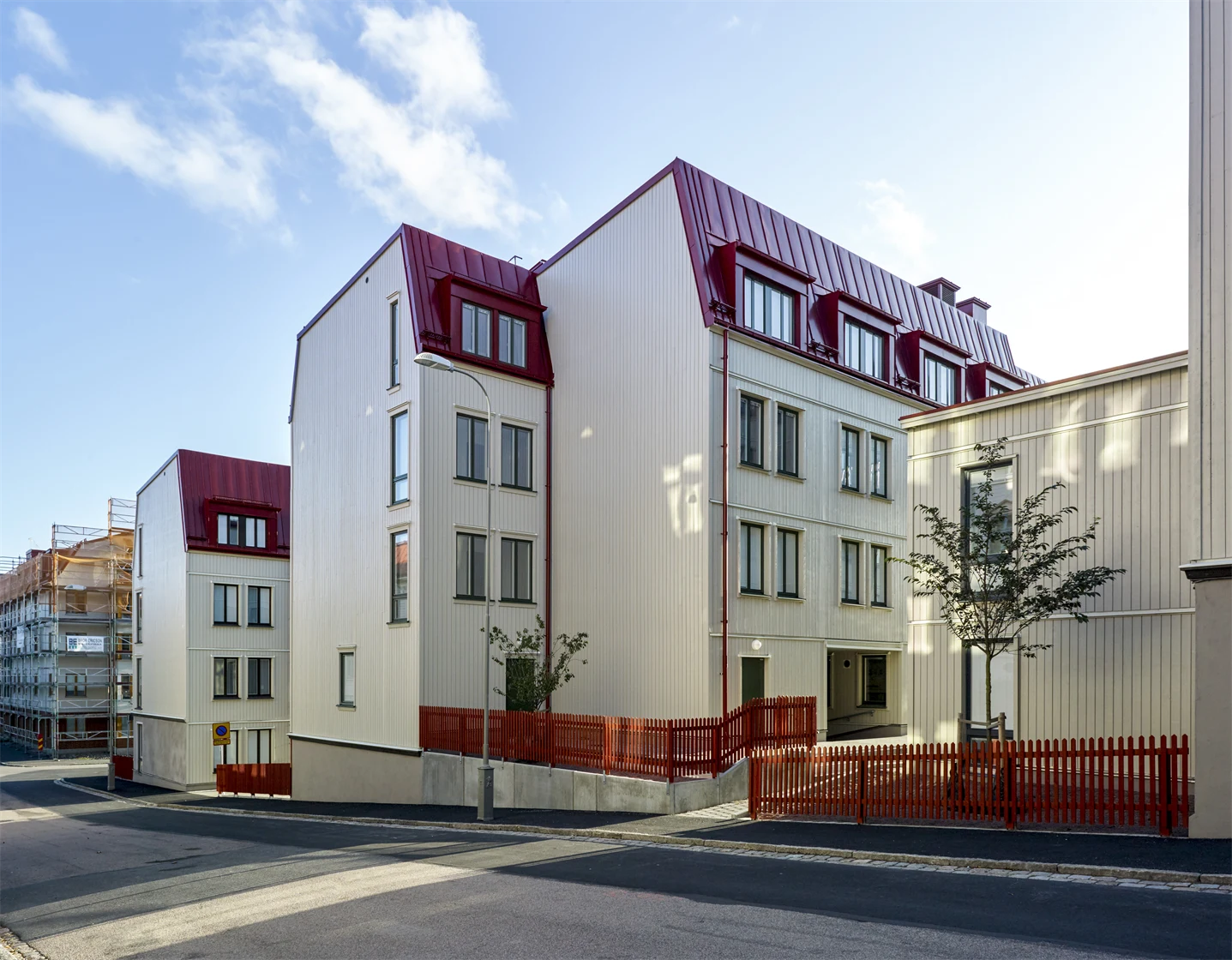 Flerbostadshus från Lindbäcks Bygg.