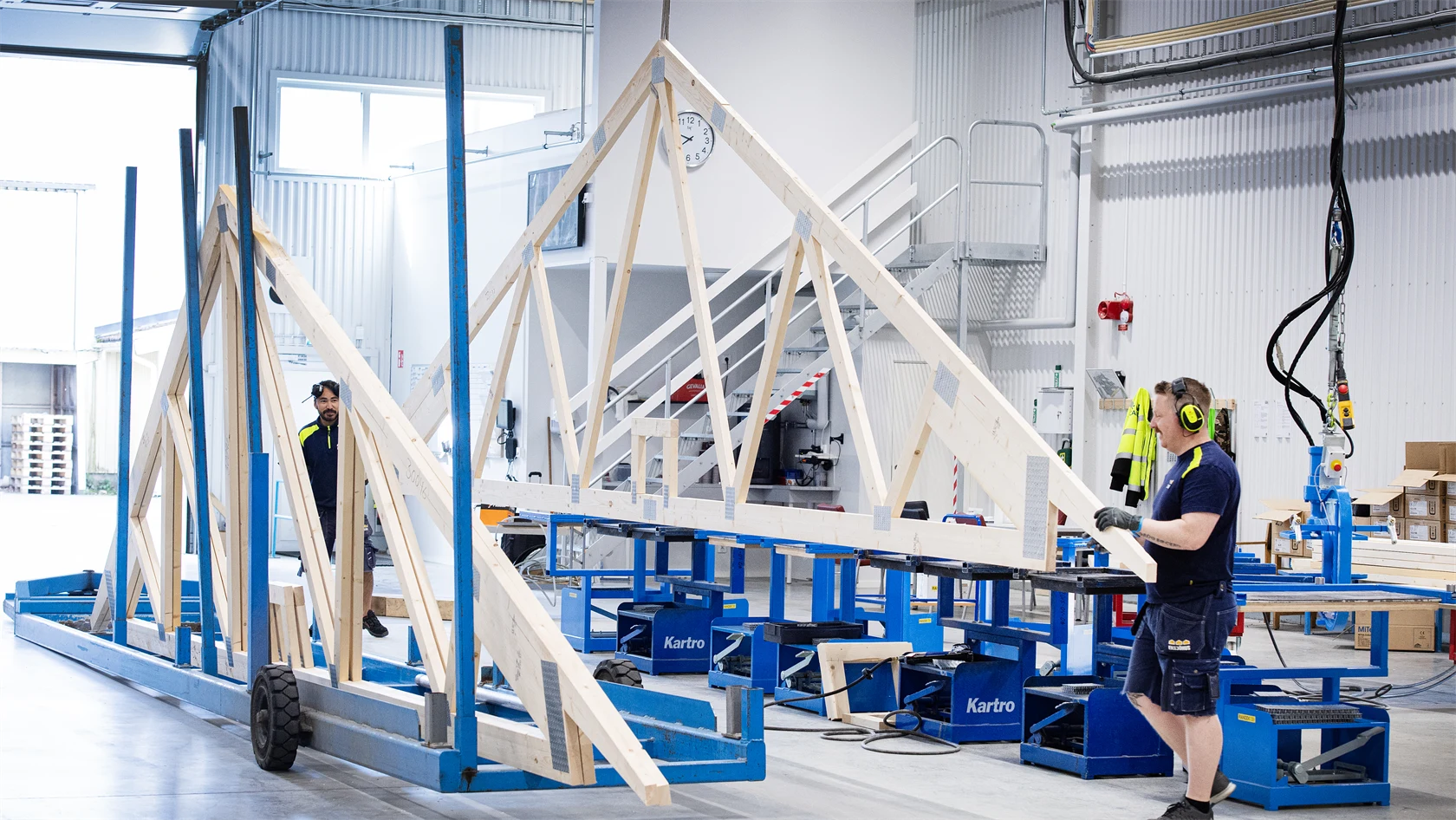 Eksjöhus - produktionsmiljö.