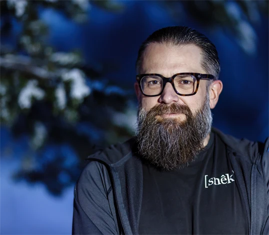 Fredrik Karlsson Peraldi, grundare/vd på Snêk.