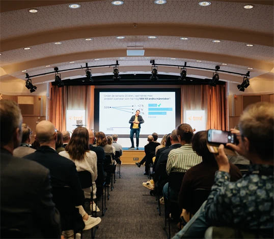 Ola Rosling, en av föreläsarna på TMFs årsmöte 2026.