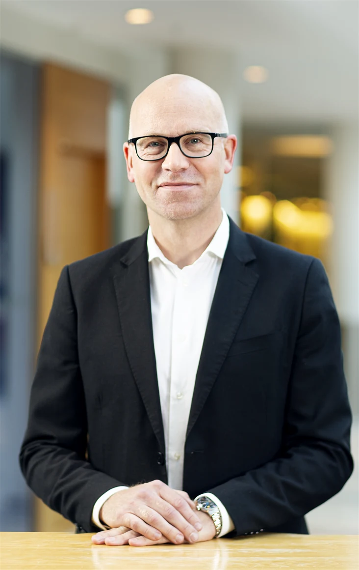 Daniel Peterson, regionchef och förhandlare.