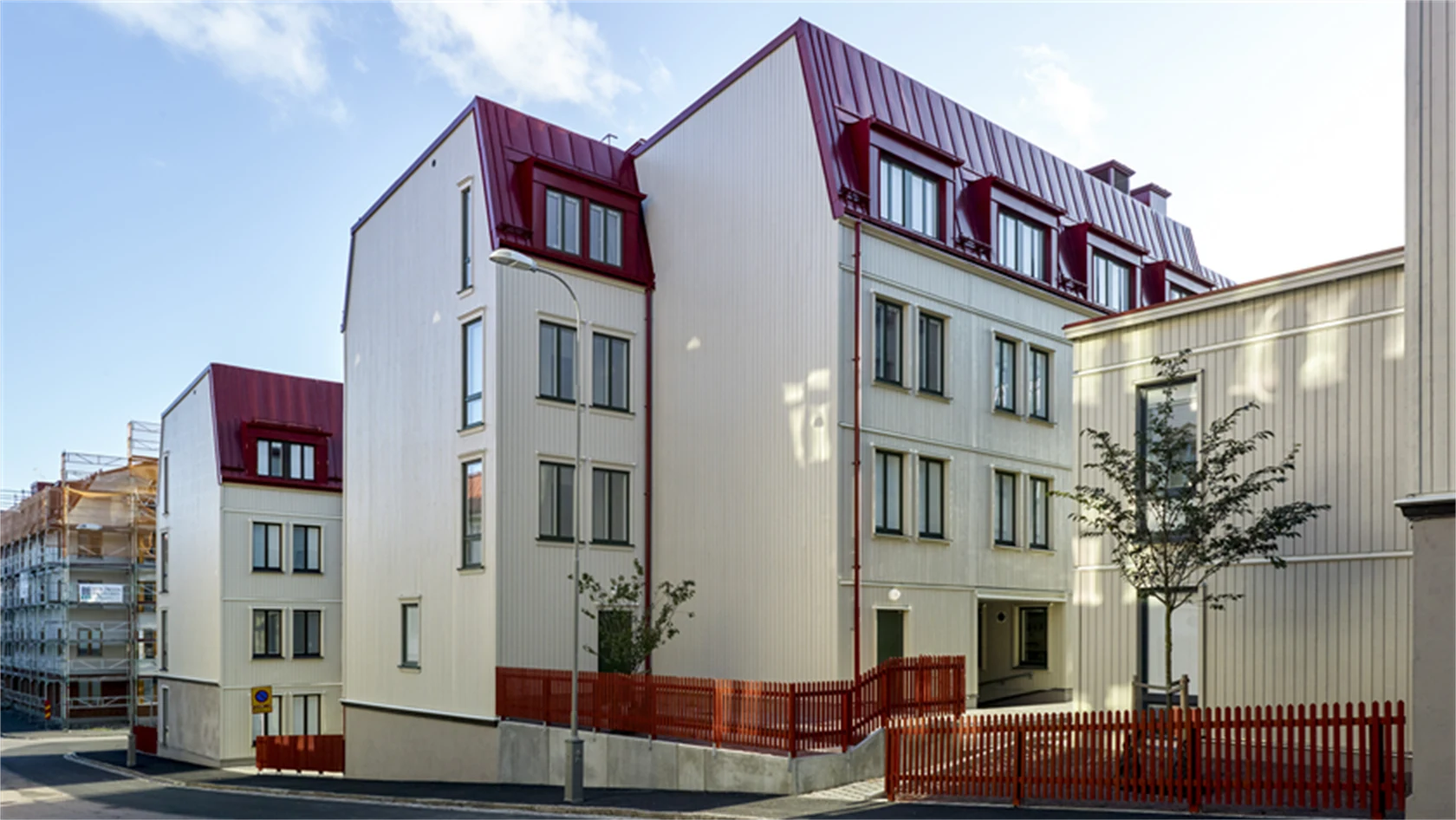 Flerbostadshus från Lindbäcks Bygg.