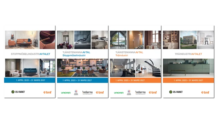 TMF:s fyra kollektivavtal 2025-2027