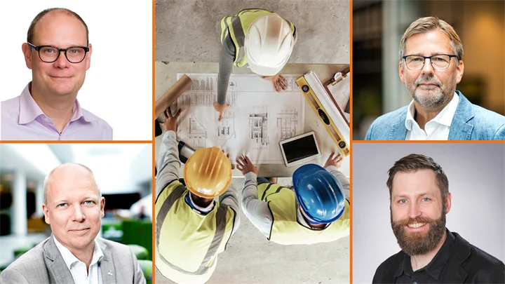 Bildkollage ang. nya byggregler.