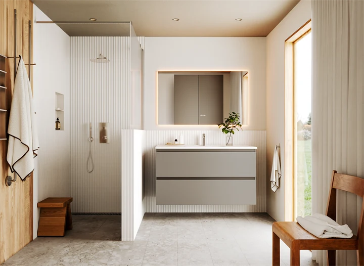 Badrumsmiljön Flow. 