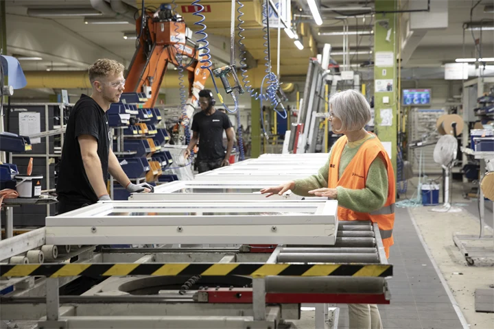 Produktionsmiljö - Elitfönster.