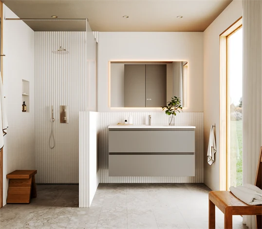 Badrumsmiljön Flow. 