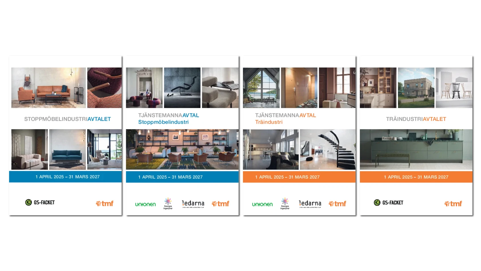 TMF:s fyra kollektivavtal 2025-2027